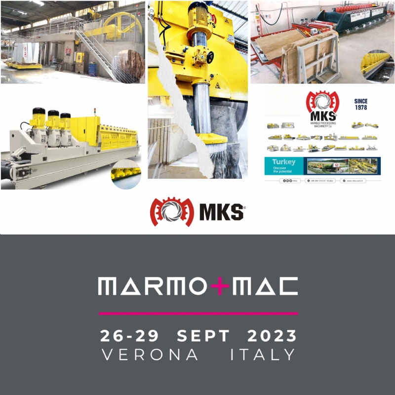 MARMO+MAC 2023, Verona, İtalya - 26/29 Eylül 2023