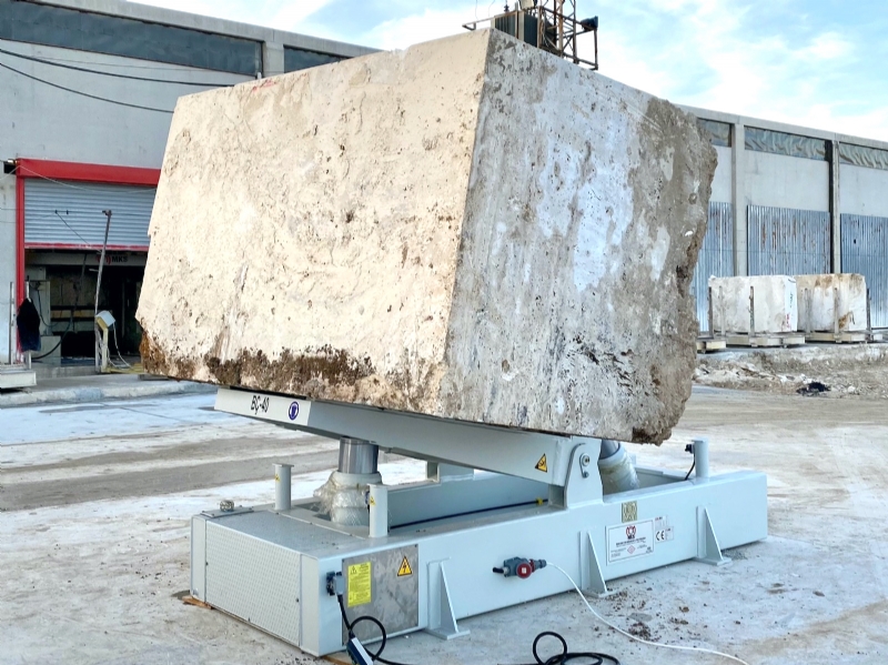 Block Tilting / Block Rotation / Block Turning / Block Tilter for Granite and Marble Blocks