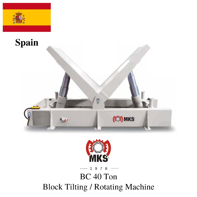 Block Tilting / Block Rotation / Block Turning / Block Tilter for Granite and Marble Blocks