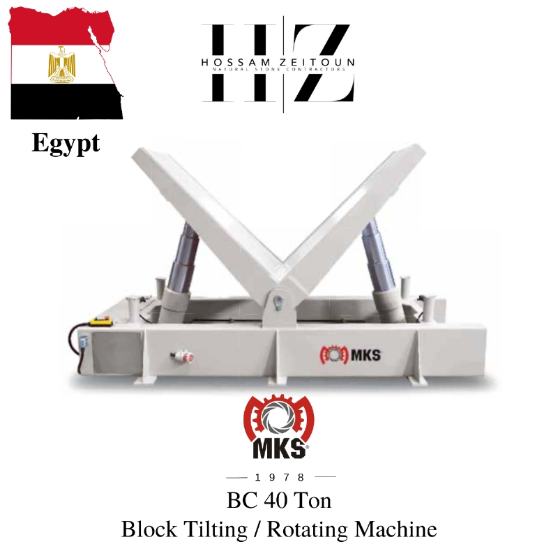 Block Tilting / Block Rotation / Block Turning / Block Tilter for Granite and Marble Blocks