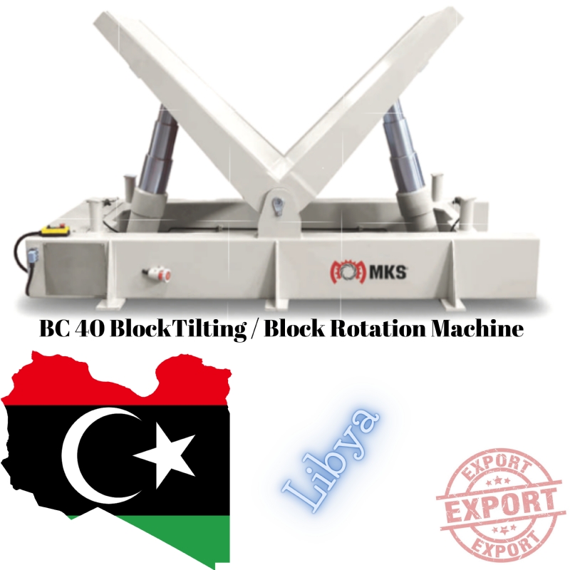 Block Tilting, Block Rotation, Block Turning, Block Tilter  Machine for Granite and Marble Blocks I MKS 