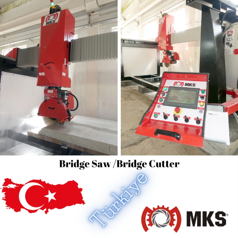 Bridge Saw - Stone Bridge Cutting/Cutter Machine for Marble, Quartz and Granite I MKS
