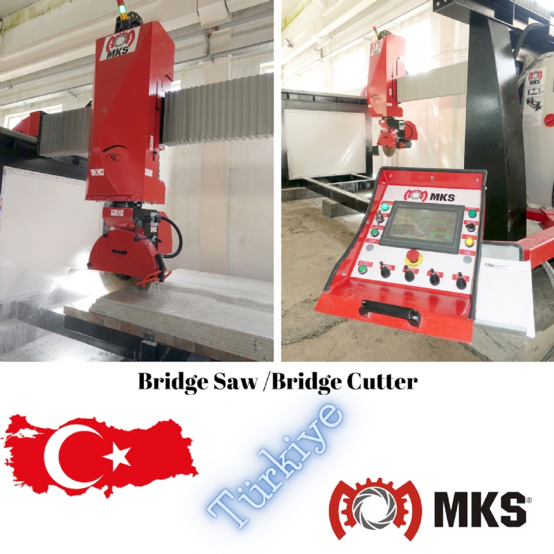 Bridge Saw Stone Bridge Cutting/Cutter Machine for Marble, Quartz & Granite I MKS