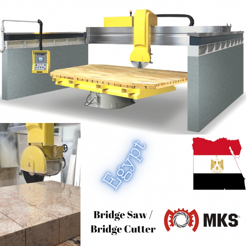 Bridge Saw - Stone Bridge Cutting/Cutter Machine for Marble, Quartz & Granite I MKS