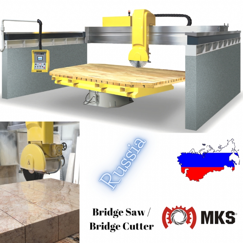 Bridge Saw Stone Bridge Cutting Cutter Machine for Marble, Quartz, Granite I MKS