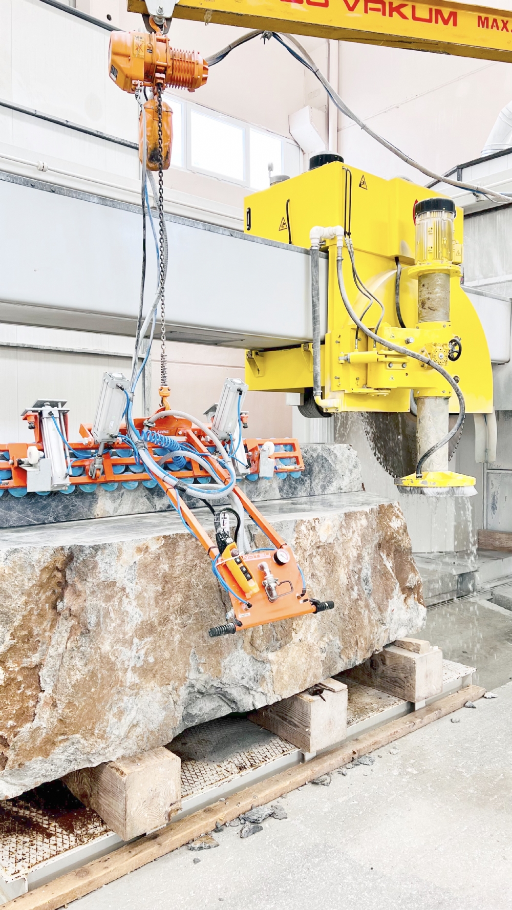Block Cutter ST 1800 | MKS Machinery Marble Granite Travertine Cutting ...