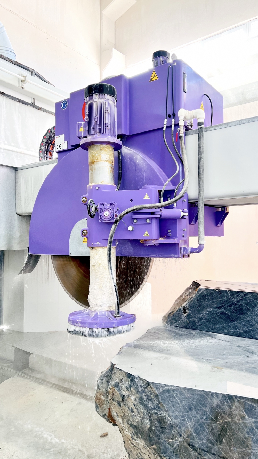 Block Cutter ST 1800 | MKS Machinery Marble Granite Travertine Cutting ...